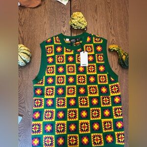 Super cool crochet west!!! Unisex